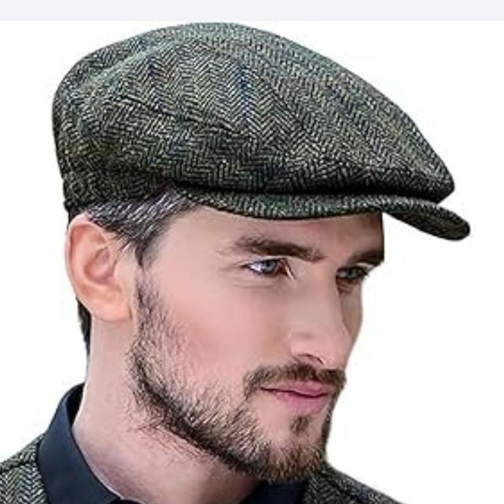 Tribe. Stash Cap. Classic Gray Flat Cap. Size S/M. NWT